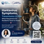 Aurora Primary Care physician in Maryland explaining hantavirus risk to patients